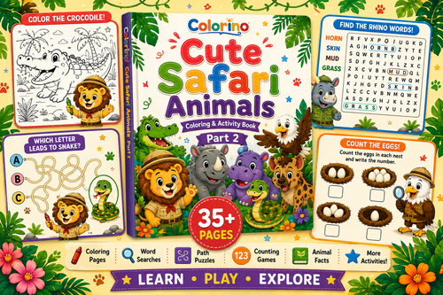 Replace Meaningless Screen Time with Fun Safari Adventures that Spark Creativity, Learning & Focus (Part 2)
