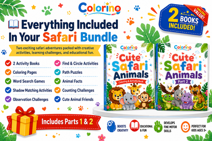 Special Bundle Offer: Get Both Safari Books for Less - Colorino