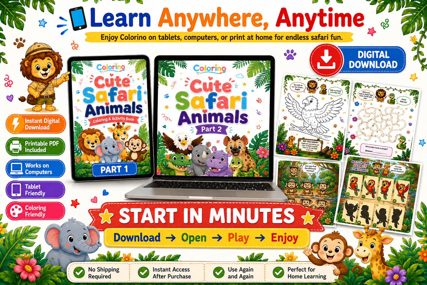 Special Bundle Offer: Get Both Safari Books for Less - Colorino