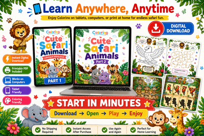 Special Bundle Offer: Get Both Safari Books for Less - Colorino