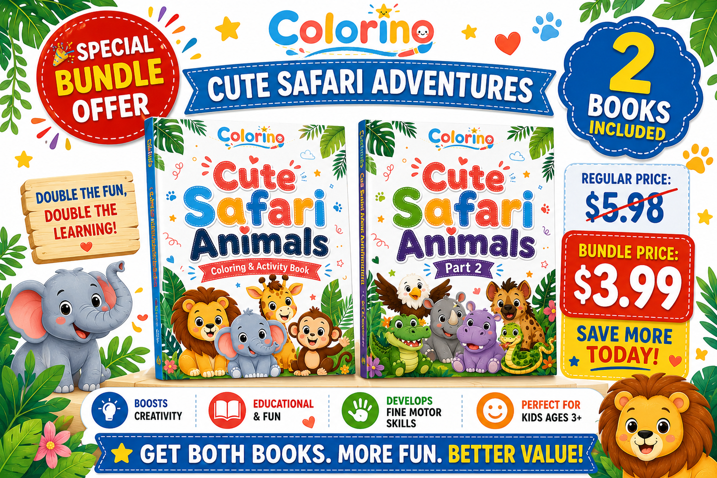 Special Bundle Offer: Get Both Safari Books for Less - Colorino